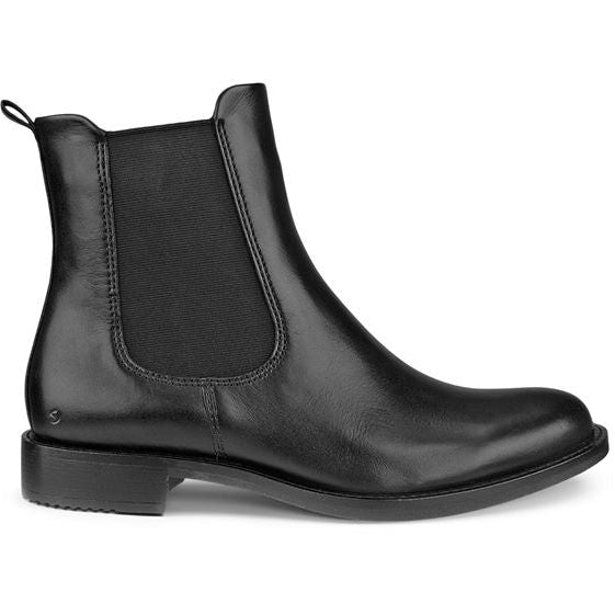 Polacchino in pelle tacco 2 cm.