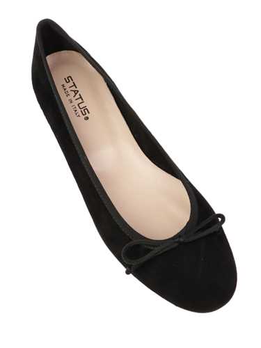 Ballerina camoscio tacco 0,5 cm.