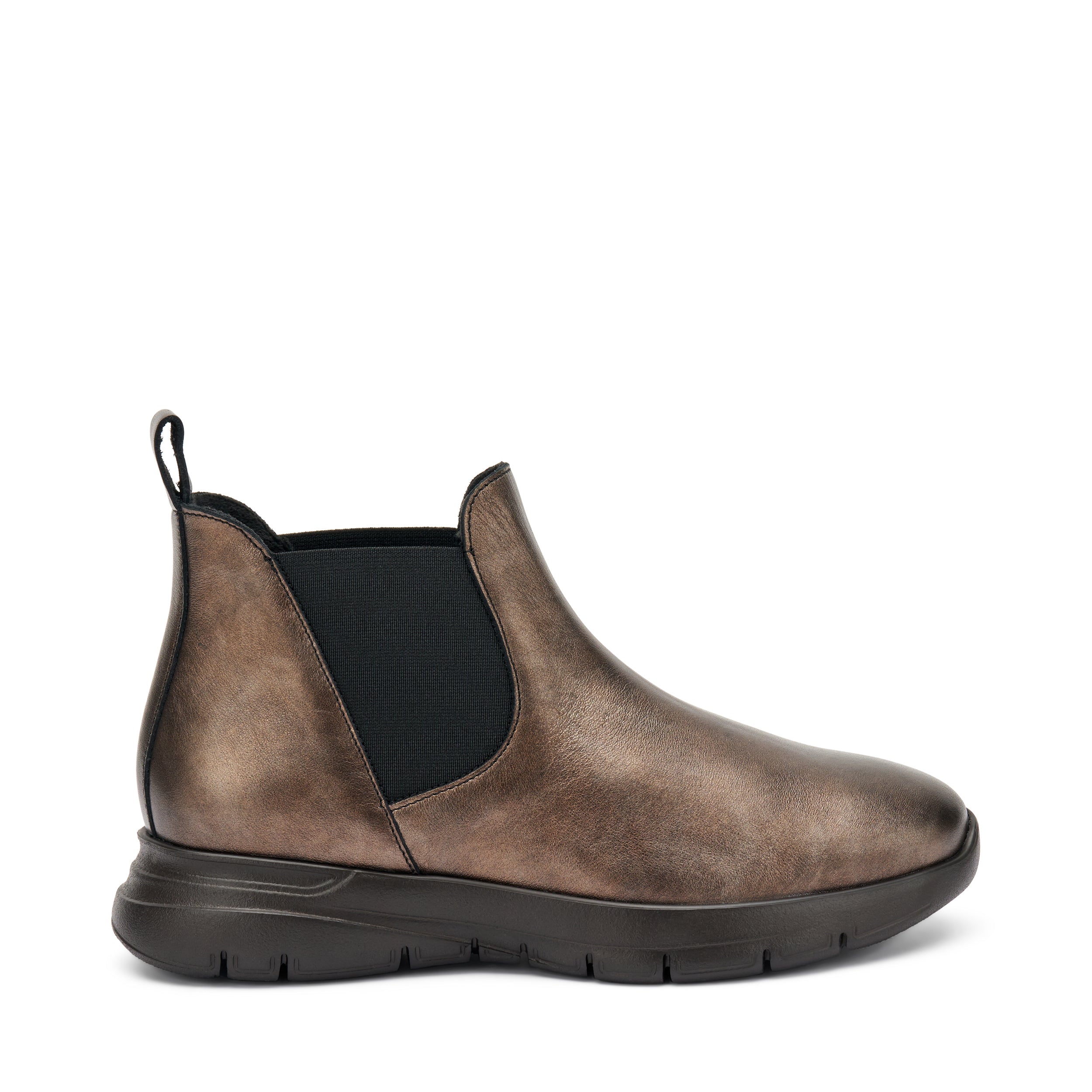 Beatles sporty in pelle tacco 2 cm.