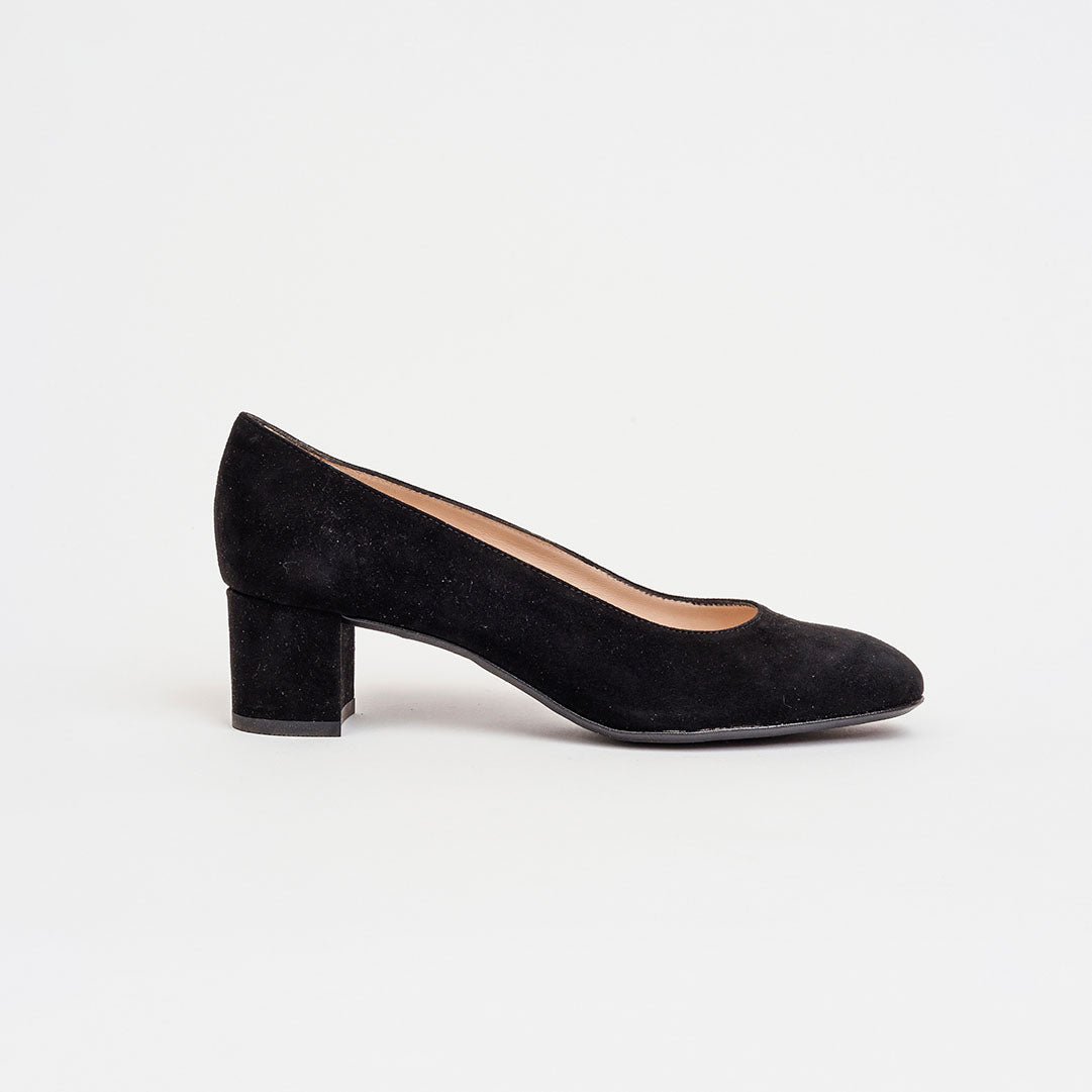 Décolleté in camoscio tacco 5 cm
