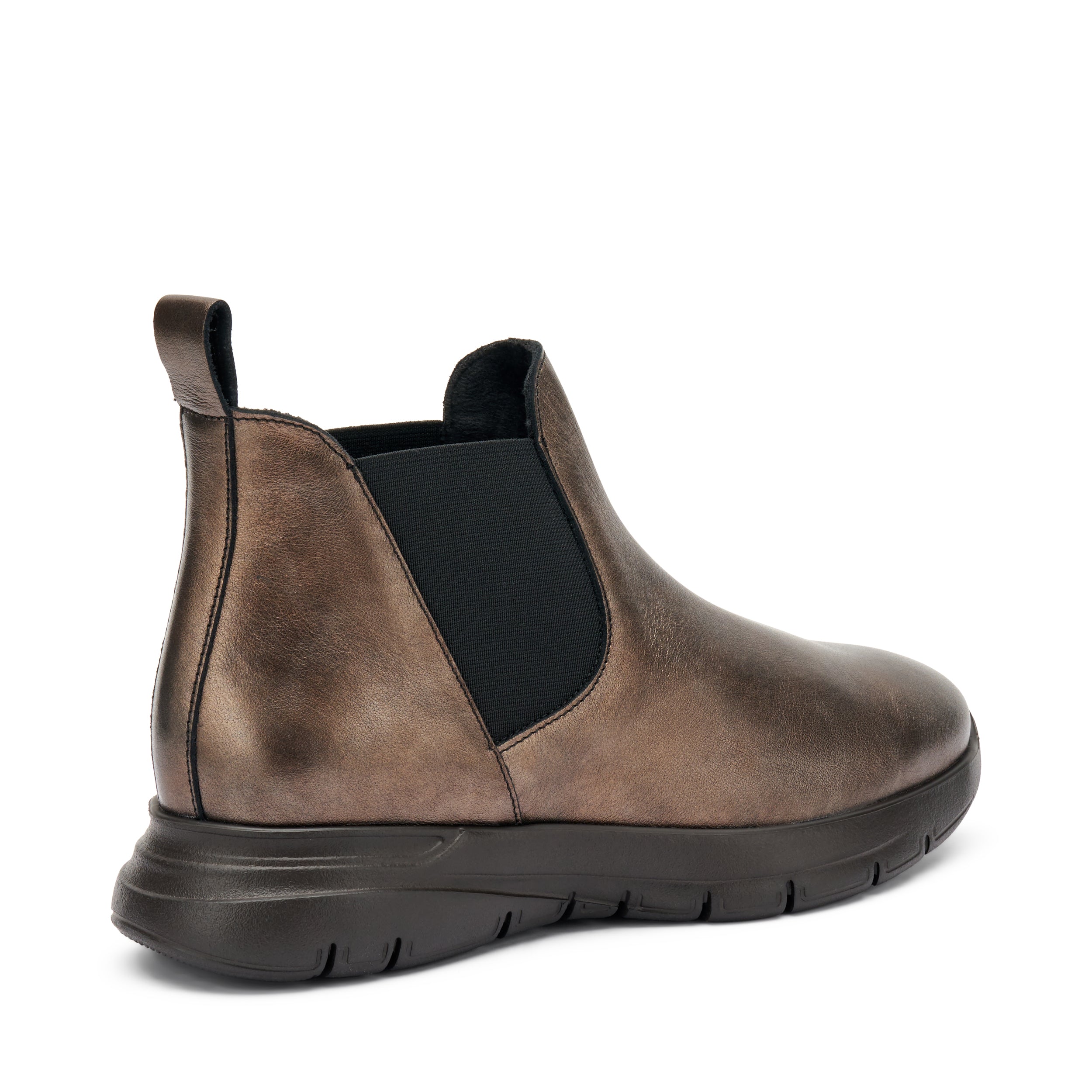 Beatles sporty in pelle tacco 2 cm.