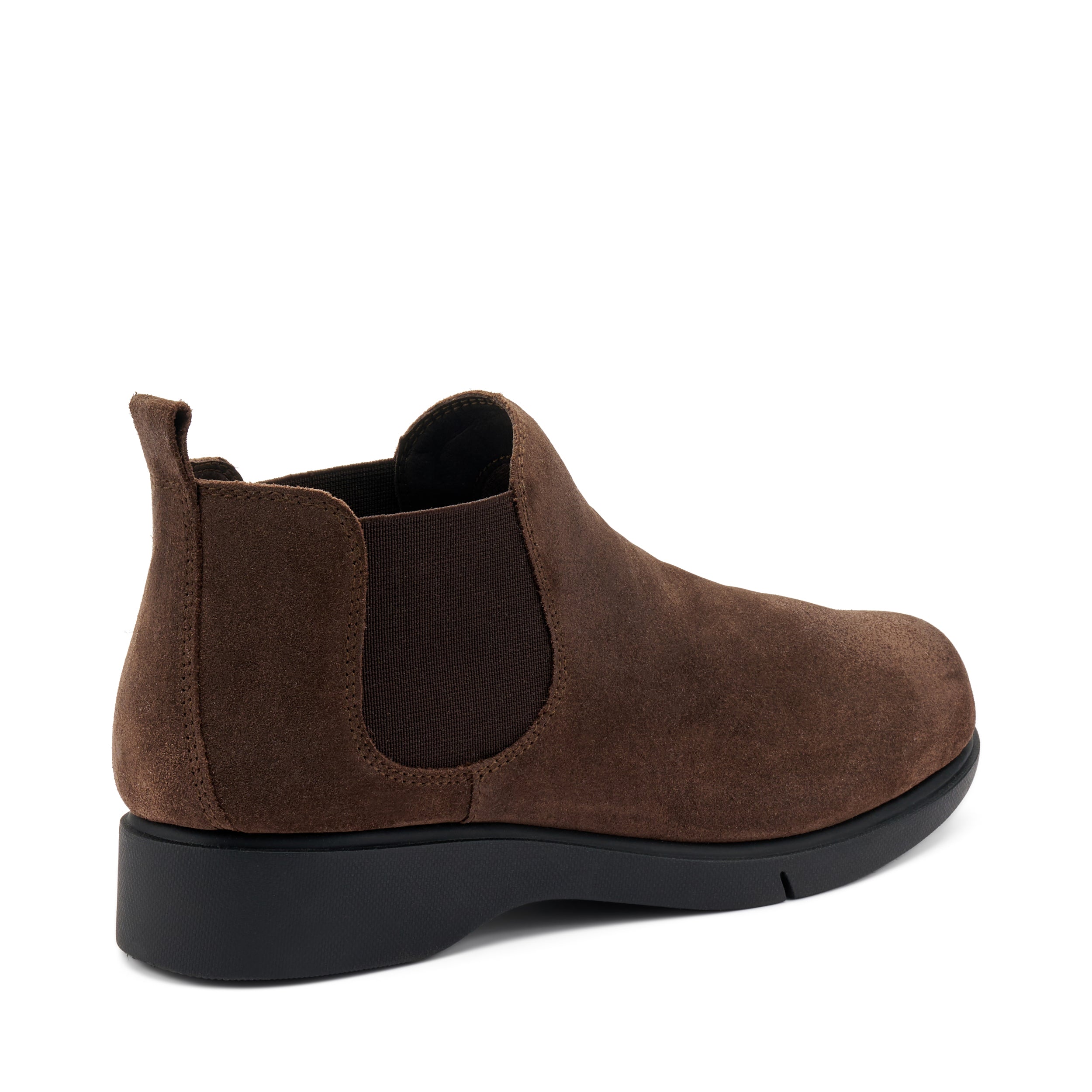 Beatles sporty gambale basso in camoscio tacco 3 cm.