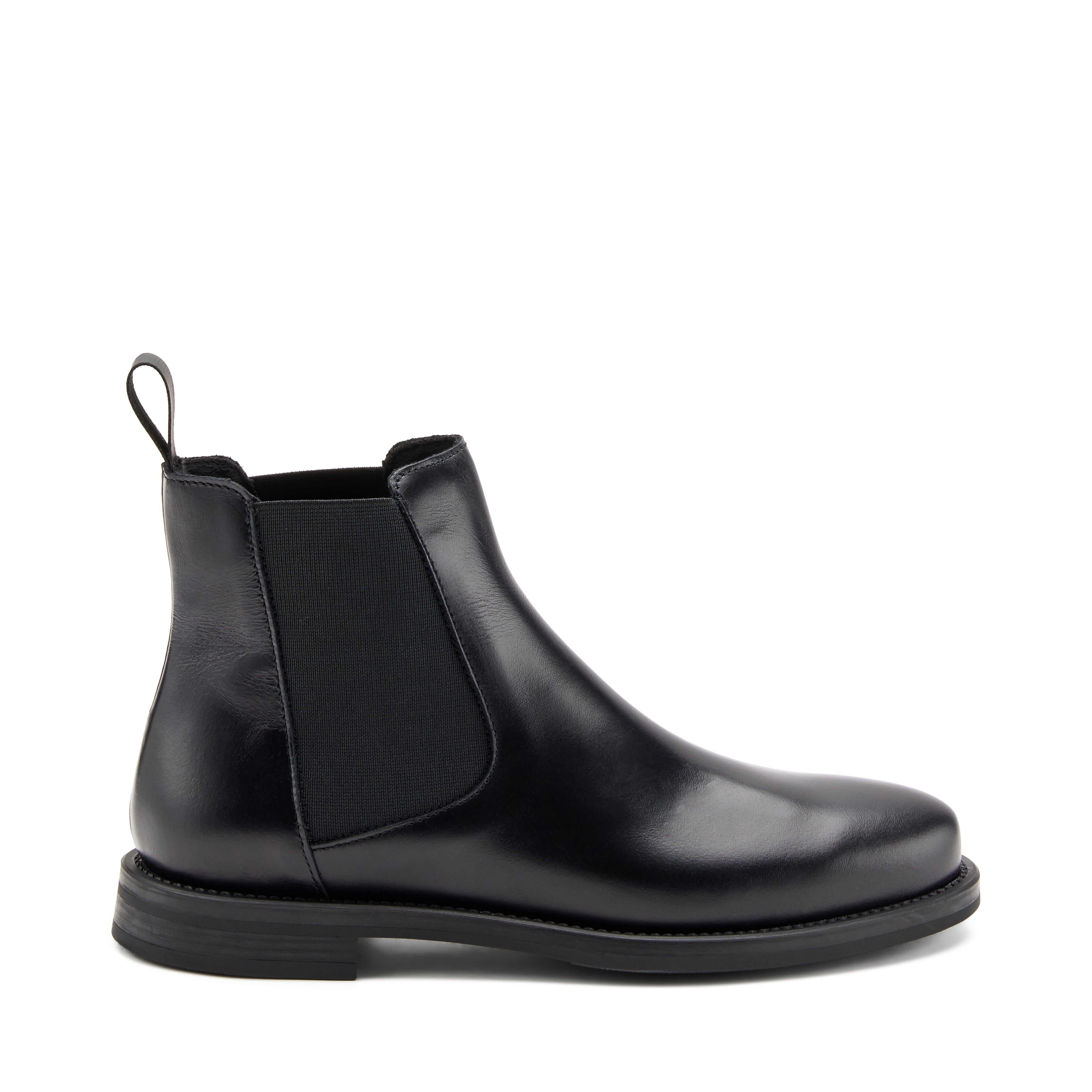 Beatles in pelle liscio tacco 3 cm.